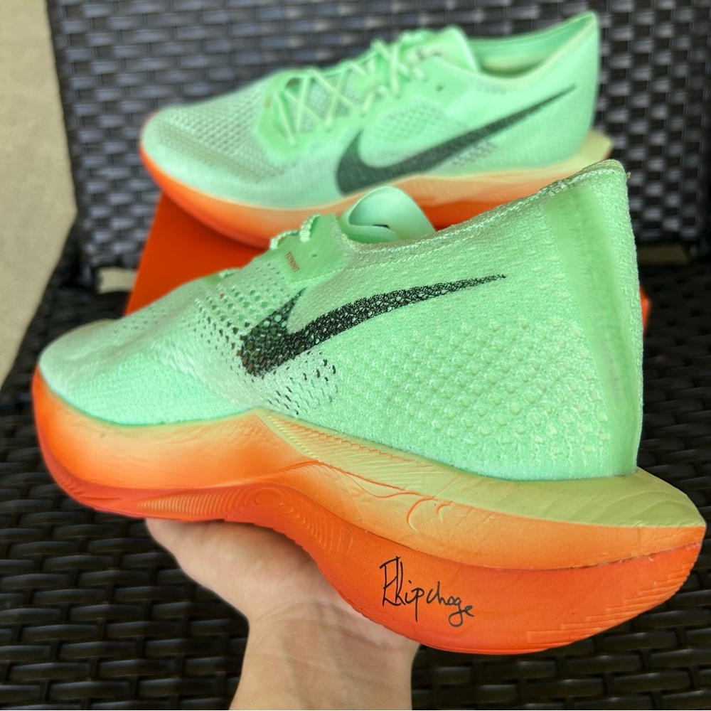 NIKE ELIUD KIPCHOGE x ZOOMX VAPORFLY NEXT% 3 ITS JUST THE START Size 15 - Picture 4 of 5